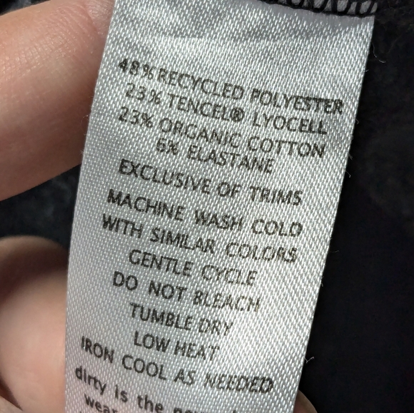 Toad & Co Dress Womens Medium Faro Organic Cotton Stretch Fit Flare Gray A108 - Picture 4 of 13